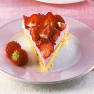 Erdbeertorte aus dem Kühlschrank Erdbeertorte aus dem Kühlschrank