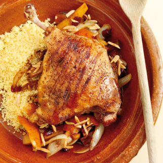 Tajine mit Entenkeule Tajine mit Entenkeule