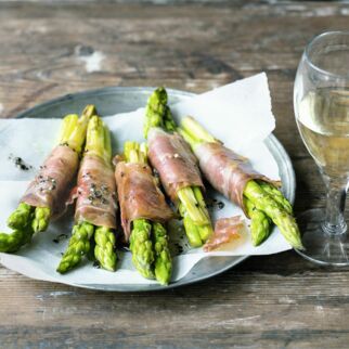 Spargel im Schinkenmantel Spargel im Schinkenmantel