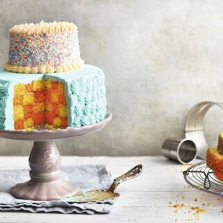 Bunte Karotorte Bunte Karotorte