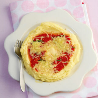 Kartoffelbrei-Pizza Kartoffelbrei-Pizza