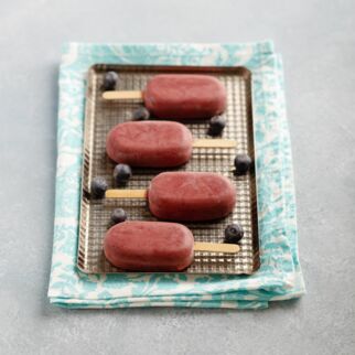 Blaubeer-Kokos-Eis Blaubeer-Kokos-Eis