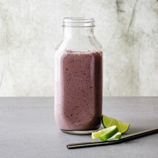 Heidelbeer-Limetten-Smoothie Heidelbeer-Limetten-Smoothie