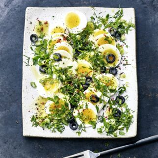 Grüne Kräuter-Eier Grüne Kräuter-Eier