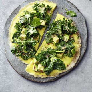 Grünes Gemüseomelett Grünes Gemüseomelett