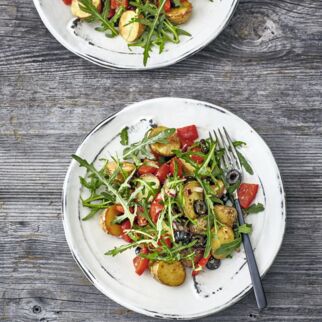 Backkartoffelsalat-Ruccola Backkartoffelsalat-Ruccola