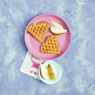 Birnen-Gewürz-Waffeln Birnen-Gewürz-Waffeln