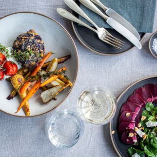 Vegetarisches Weihnachtsmenü Vegetarisches Weihnachtsmenü