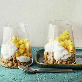 Kokosdessert im Glas Kokosdessert im Glas