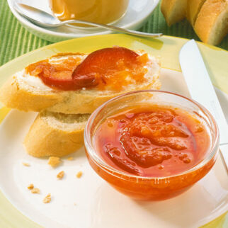 Kürbis-Pflaumen-Konfitüre Kürbis-Pflaumen-Konfitüre