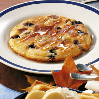 Blaubeerpfannkuchen Blaubeerpfannkuchen