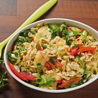 Käsespätzle mit Tomaten Käsespätzle mit Tomaten