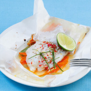 Asia-Fisch im Päckchen Asia-Fisch im Päckchen