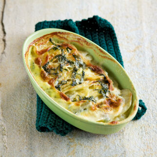 Kohlrabi-Kartoffel-Gratin Kohlrabi-Kartoffel-Gratin
