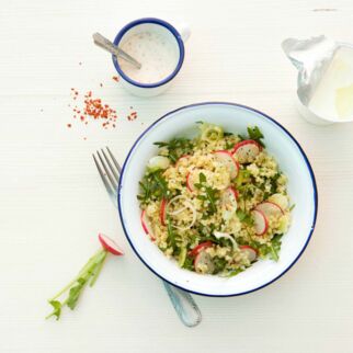 Bulgursalat mit Radieschen Bulgursalat mit Radieschen