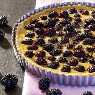 Brombeertarte mit Guss Brombeertarte mit Guss