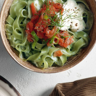 Räucherlachs-Tatar Räucherlachs-Tatar