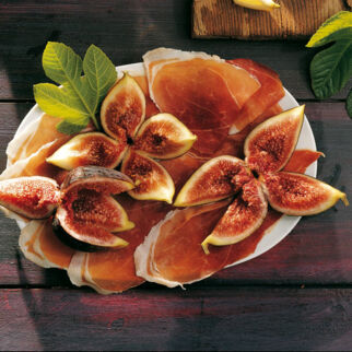 Schinken mit Feigen Schinken mit Feigen