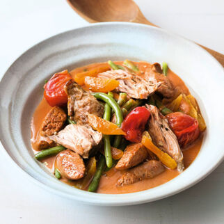 Lammtopf mit Bohnen Lammtopf mit Bohnen