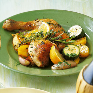Zitronen-Kräuter-Hähnchen Zitronen-Kräuter-Hähnchen