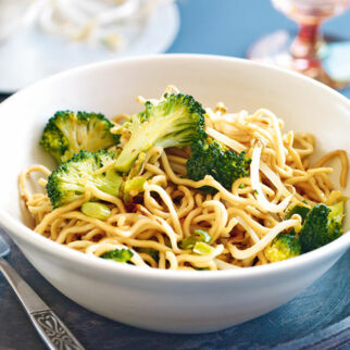 Gebratene Nudeln Gebratene Nudeln