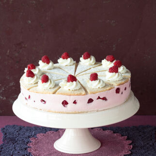 Himbeer-Käsesahne-Torte Himbeer-Käsesahne-Torte