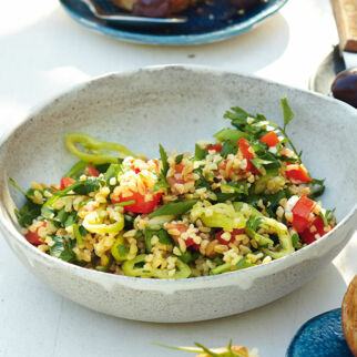 Petersiliensalat mit Bulgur Petersiliensalat mit Bulgur