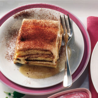 Tiramisu mit Mascarpone Tiramisu mit Mascarpone