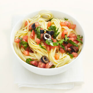 Spaghettini mit Tomatensauce Spaghettini mit Tomatensauce