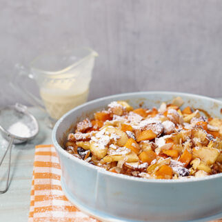 Kürbis-Apfel-Auflauf Kürbis-Apfel-Auflauf