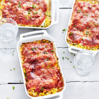 Schnelle Mais-Lasagne Schnelle Mais-Lasagne