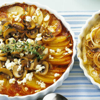 Kartoffel-Pilz-Gratin Kartoffel-Pilz-Gratin