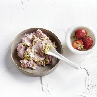 Erdbeer-Tofu-Creme Erdbeer-Tofu-Creme