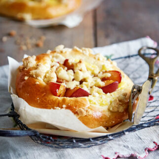 Mini-Streuseltaler mit Zwetschgen Mini-Streuseltaler mit Zwetschgen