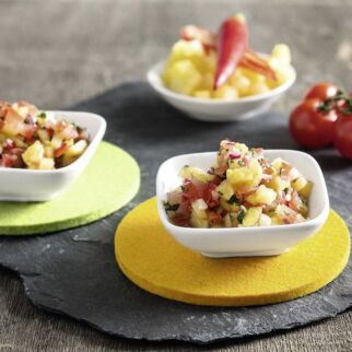 Tomaten-Ananas-Salsa Tomaten-Ananas-Salsa