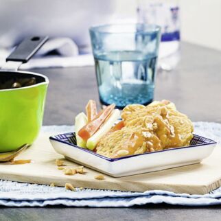 Tempeh mit Erdnusssauce Tempeh mit Erdnusssauce