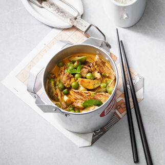 Rotes Rindfleisch-Curry Rotes Rindfleisch-Curry