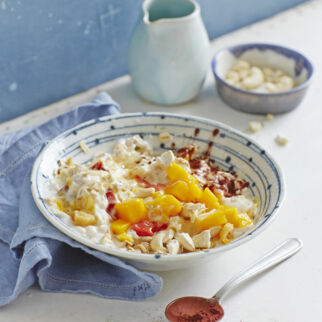 Mango-Müsli Bircher Art Mango-Müsli Bircher Art