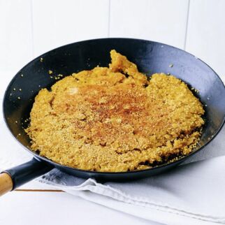 Hirsebrot aus der Pfanne Hirsebrot aus der Pfanne