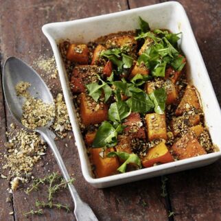 Gratinierter Thymian-Kürbis Gratinierter Thymian-Kürbis