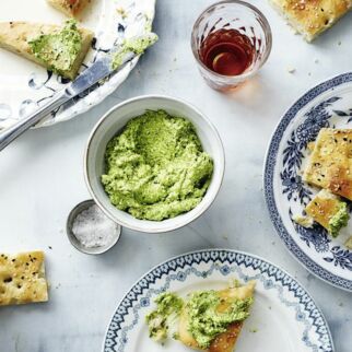 Basilikum-Feta-Creme Basilikum-Feta-Creme