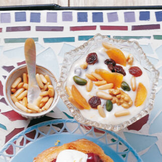 Noahs Pudding, einfache Art Noahs Pudding, einfache Art