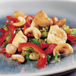 Huhn mit Cashews Huhn mit Cashews