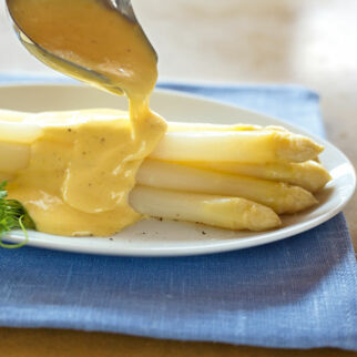 Limetten-Vanille-Hollandaise Limetten-Vanille-Hollandaise