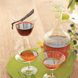 Heidelbeer-Vanille-Likör Heidelbeer-Vanille-Likör