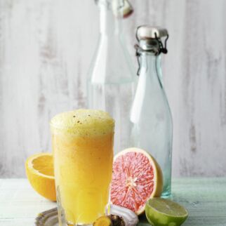 Limonade mit Grapefruit und Chili Limonade mit Grapefruit und Chili