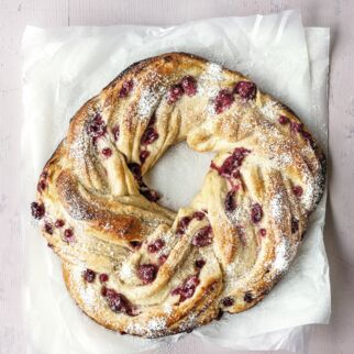 Marzipan-Beeren-Kranz Marzipan-Beeren-Kranz