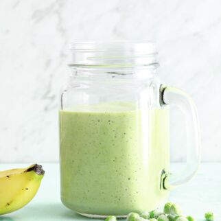 Erbsen-Bananen-Shake Erbsen-Bananen-Shake