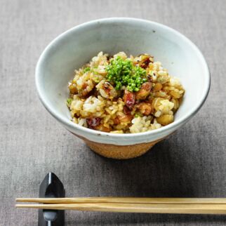 Reis mit Huhn und Schwarzwurzeln Reis mit Huhn und Schwarzwurzeln