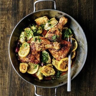 Mediterraner Hähnchen-Topf Mediterraner Hähnchen-Topf